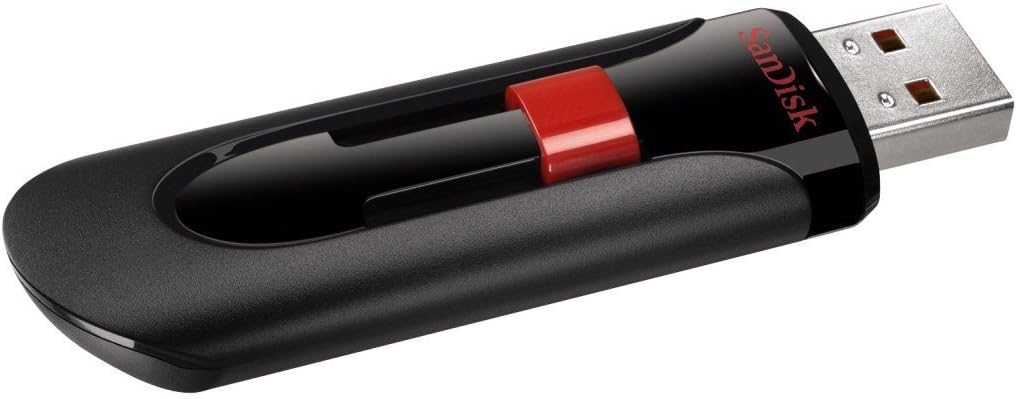 SanDisk 256GB Cruzer Glide USB 2.0 Flash Drive.