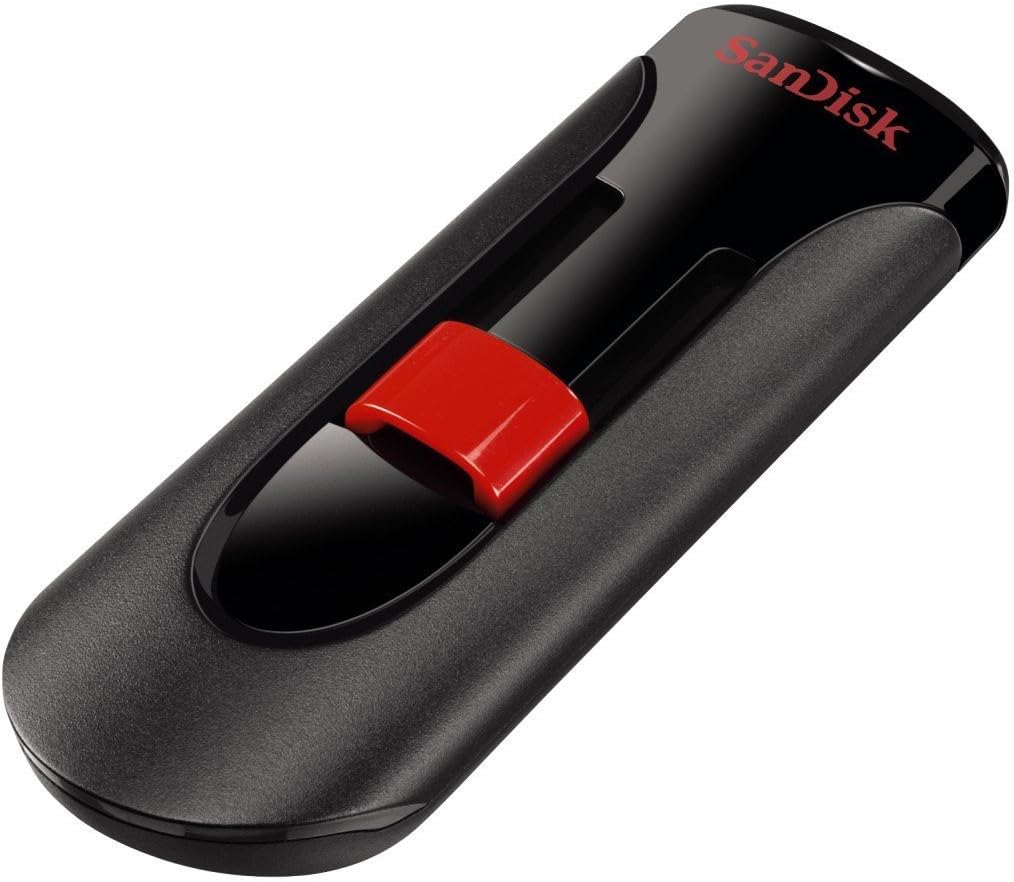SanDisk 256GB Cruzer Glide USB 2.0 Flash Drive.
