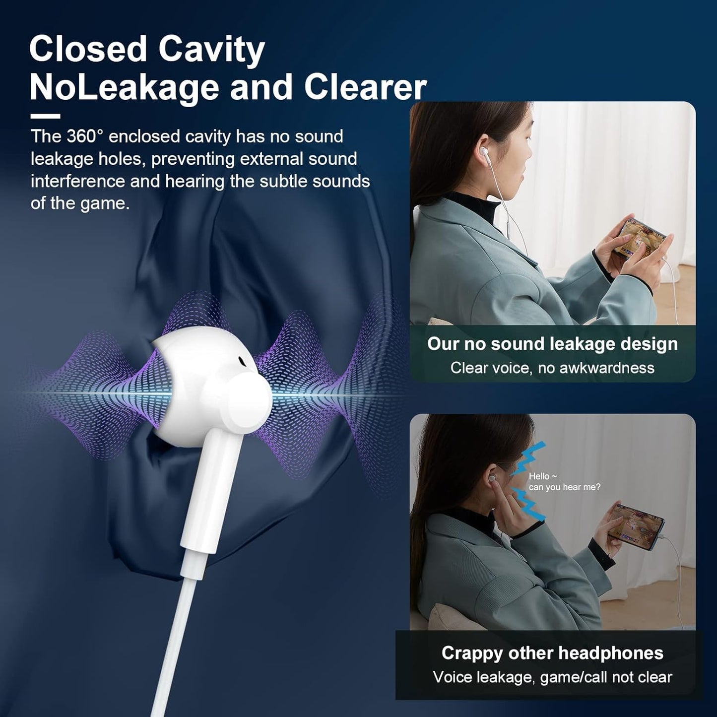 Apple EarPods with Lightning Connector.