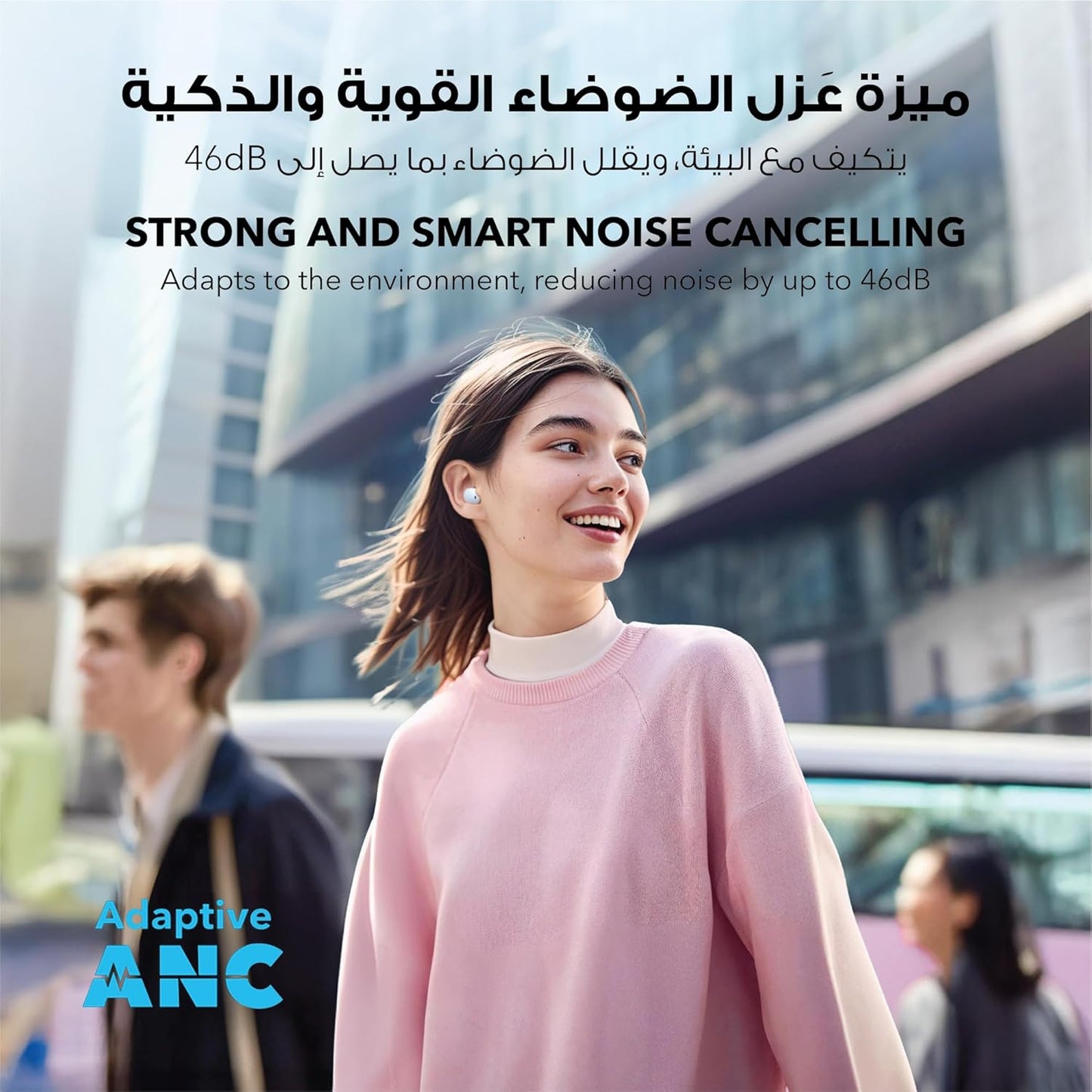 Anker Soundcore A30i by Anker, Noise Cancelling Earbuds, Lipstick-Shaped Stylish Design