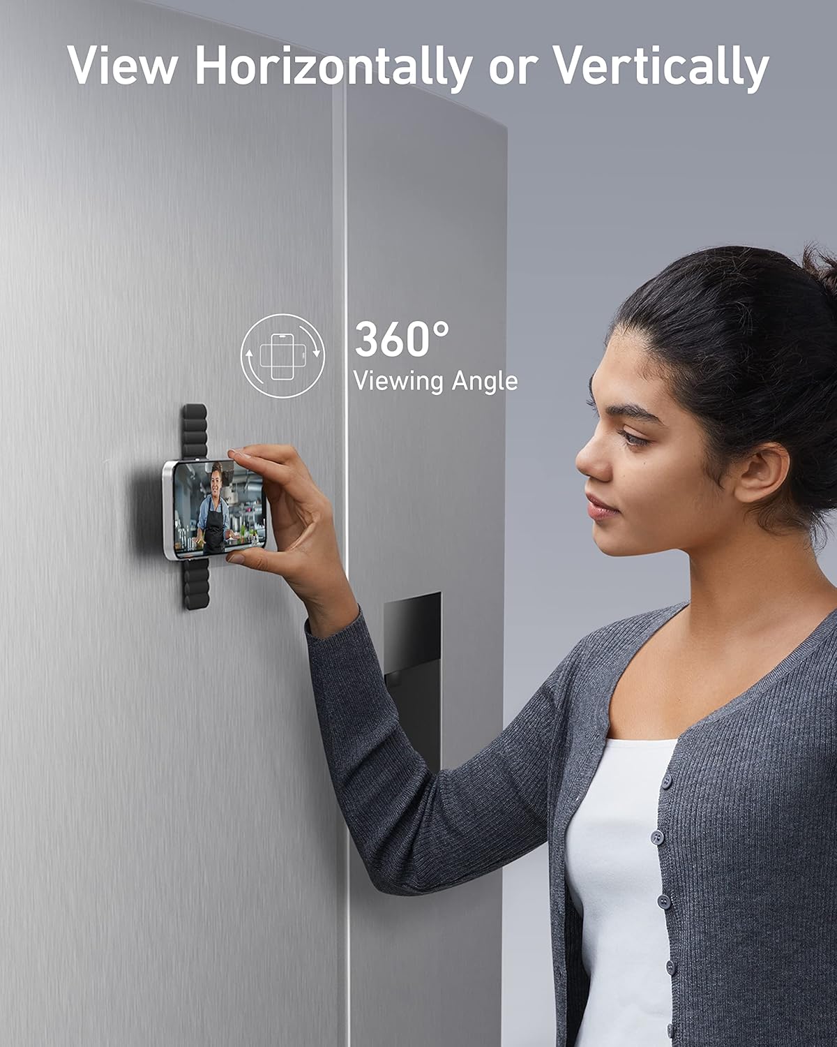 Anker Magnetic Phone Grip (MagGo), Sweat-Resistant 620 Magnetic Grip and Adjustable Strap.