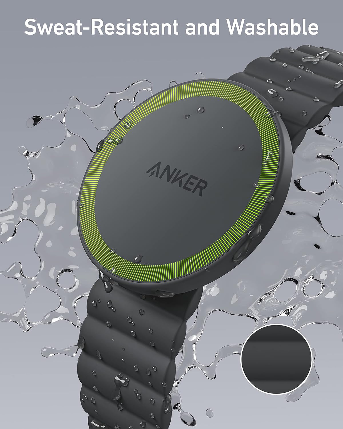 Anker Magnetic Phone Grip (MagGo), Sweat-Resistant 620 Magnetic Grip and Adjustable Strap.