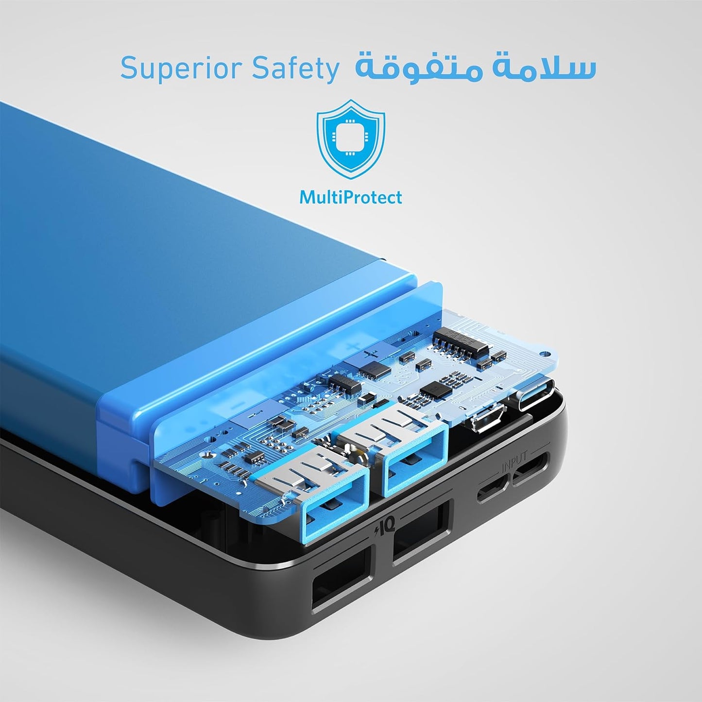 Anker Power Bank, 325 Portable Charger (PowerCore Essential 20K) 20000mAh Battery Pack with High-Speed PowerIQ Technology.