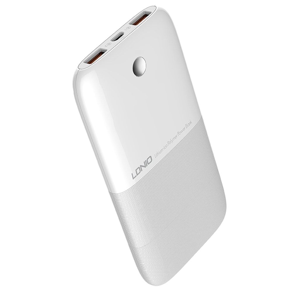 Ldnio High Quality Power Bank 10000mAh 37W Dual USB Port.