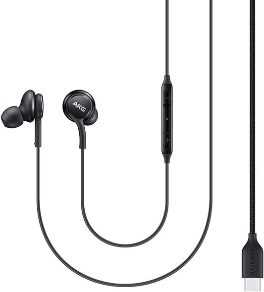 Samsung Earphones USB Type-C, Sound by AKG, In-ear Headset.
