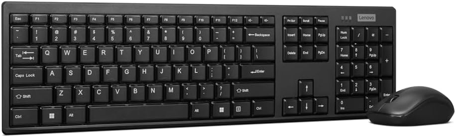 LENOVO 100 Wireless Combo Keyboard And Mouse Arabic.