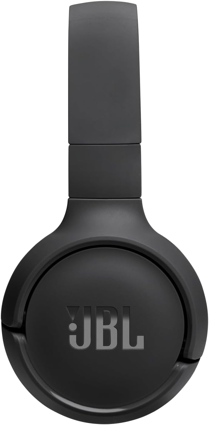 JBL Tune 520BT Wireless On-Ear Headphones, Pure Bass Sound, 57H Battery with Speed Charge, Hands-Free Call + Voice Aware, Multi-Point Connection, Lightweight and Foldable.