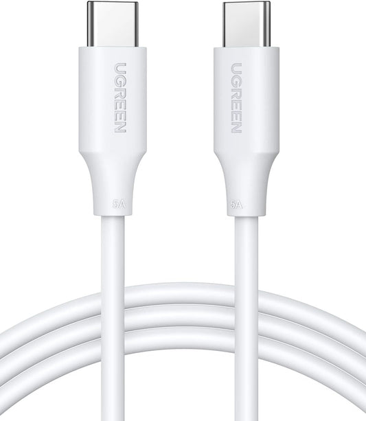 UGREEN USB C to USB C Cable 60W Type-C PD Fast Charging Cord Compatible.