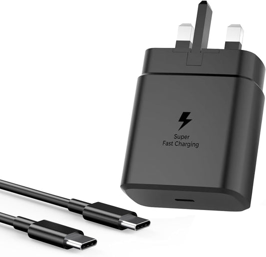 Samsung Galaxy Official 45W Travel Adapter, Super-Fast Charging.