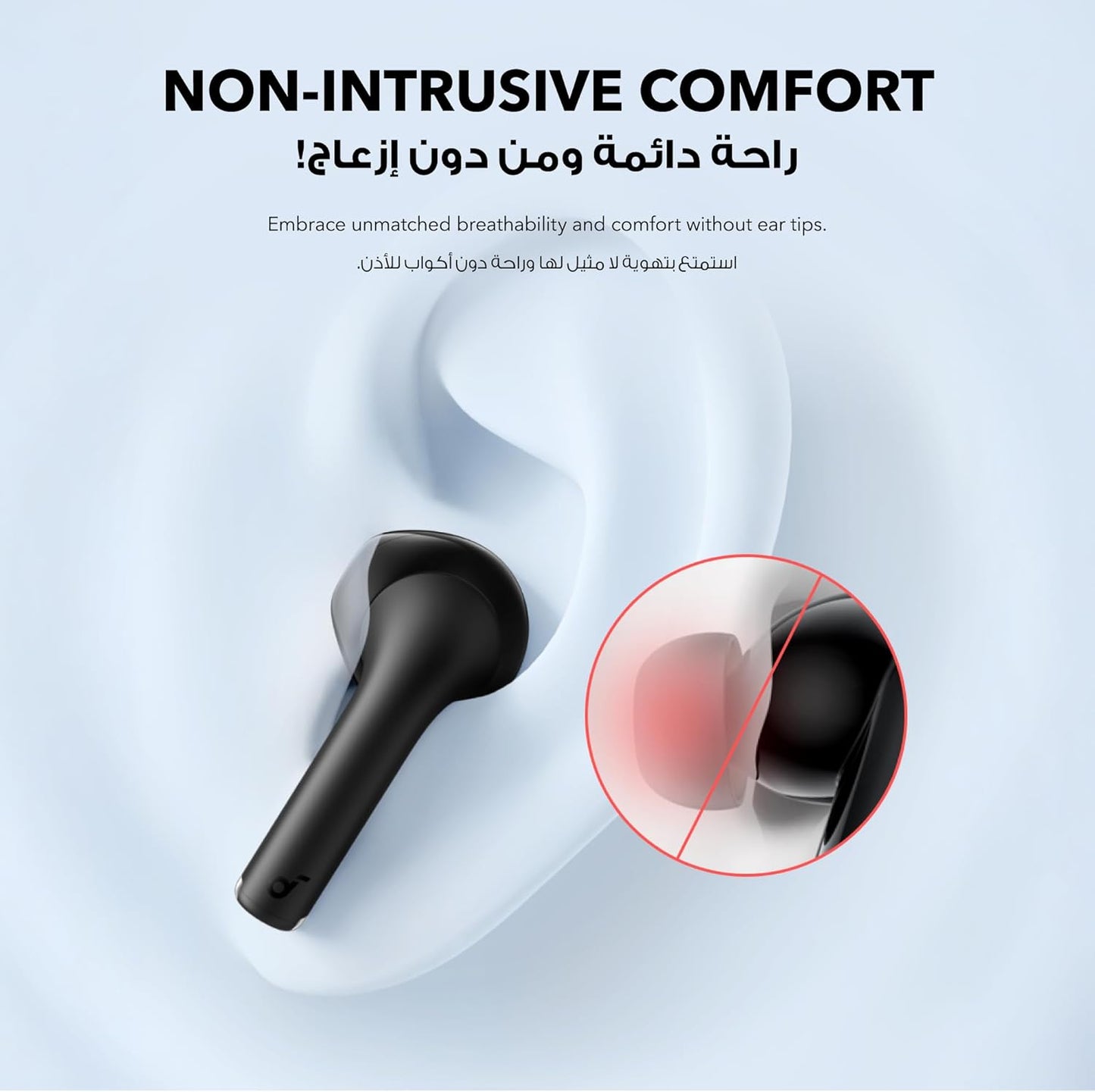Anker Soundcore K20i by Anker, Semi-in-Ear Earbuds.