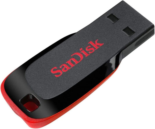SanDisk 128 GB Cruzer Blade Usb Flash Drive.
