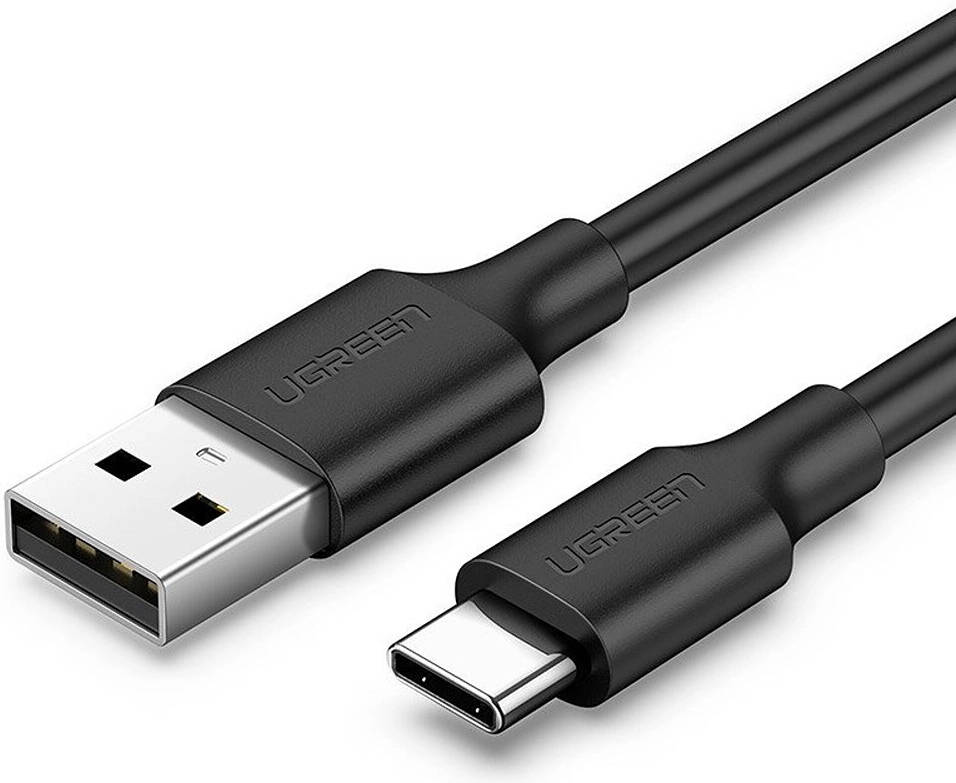UGREEN USB A to USB Type C Cable, 480Mbps Data Transfer Rate, Qualcomm 3.0 Quick Charge, Max 5V 3A Power Output.