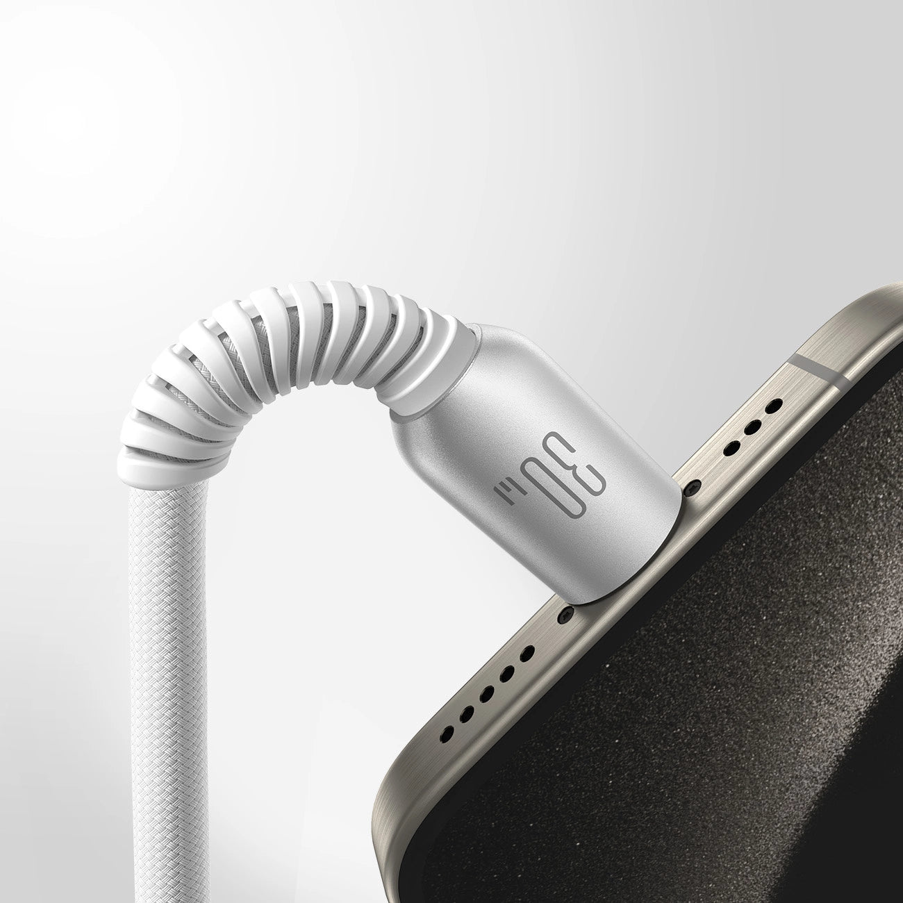 JOYROOM 3.3ft USB-C to Lightning Cable – 30W Fast Charging for Apple Devices.